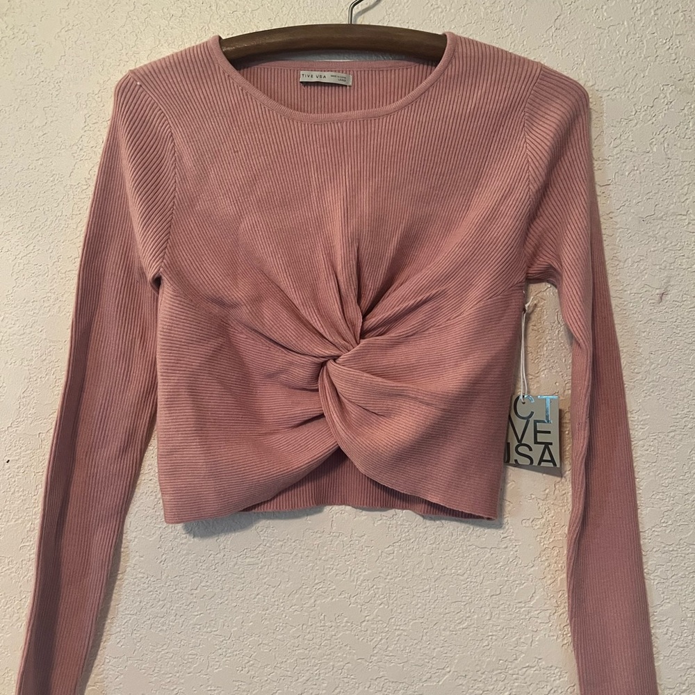 NWT athletic crop top